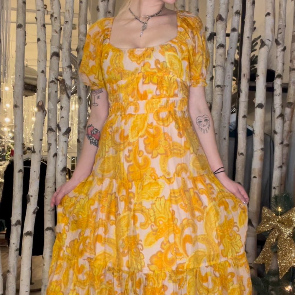 Mink Pink ~ Blaise Midi Dress